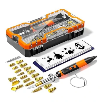 Drva Kit Les Gorilnik Komplet Z Dodatki Orange Za Reliefi Carving DIY Odraslih Obrti Za Začetnike NAS Plug