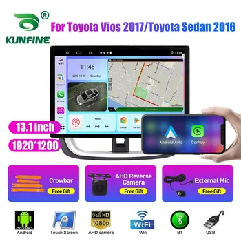 13.1 palčni avtoradia Za ToyotaVios 17 Toyota Sedan16 Avto DVD GPS Navigacija Stereo Carplay 2 Din Centralne Večpredstavnostna Android Auto