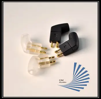 FitEar MH334 MH335D/NH205/ togo334p/ F111 pozlačeni priključki za slušalke pin
