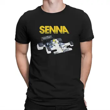 Ayrton Senna Najnovejši TShirt za Moške 97T John Player Barvah Okrogle Ovratnik Basic Majica s kratkimi rokavi Prilagodite Darilo Oblačila Vrhovi