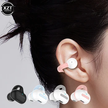 Nove Kostne Prevodnosti Eno Slušalke M-S8 Bluetooth-compatible5.0 Uho Posnetek na Uho Slušalke Brezžične Športne Slušalke Z Mikrofonom