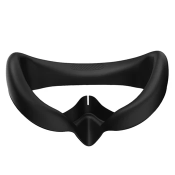 Oči Tipke za Pico 4 Silikonski Zamenjava Maska Zaščitna Primeru Anti-Znoj Masko VR Kozarci, Pribor(Black)