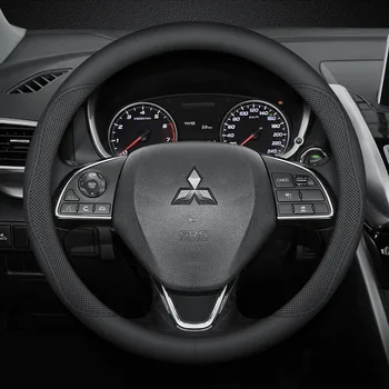 Volan Kritje za Mitsubishi Outlander Mrk Križ Pajero ASX RVR Univerzalni Avto Dodatki Pravega Usnja Non-slip