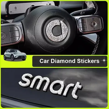 Diamond Nalepke Za Mercedes Smart Elf #1 2022 2023 Car Interior Decoration Pribor Nalepke Namenske Avto Styling