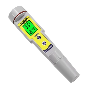 pH Meter Zanesljivo Testiranje Orodja s Temperaturno Kompenzacijo za Gospodinjstvo