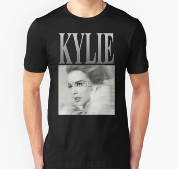 Moški Tshirt Kylie Minogue Vintage Retro 90. LETIH Unisex Majica s kratkimi rokavi Ženske T-Shirt Tees Vrh