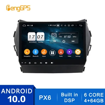 Android 10.0 Radio Hyundai IX45 2014-2018 Multimedijski zaslon na Dotik, GPS Navigacija glavna enota DVD Predvajalnik in Avtomobilski Stereo sistem Carplay DSP