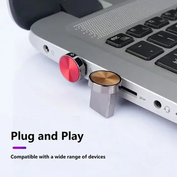 USB Pomnilnik USB ključ Pen Drive Prekinitev Pogona Usb Flash 8GB Nepremočljiva USB Flash Disk Za Prenosnik/Slušalka Kovinski Usb