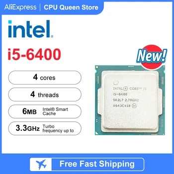 Intel® Core™ i5-6400 Procesor, 4 jedra in 4 nitmi, 6M Cache, do 3.30 GHz LGA1151, št fan4