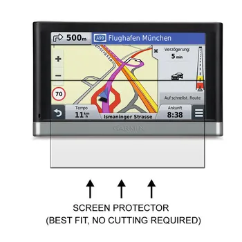 3* Clear LCD HIŠNE Film Anti-Scratch Screen Protector Kritje za Garmin Nuvi 2598 LMT 2598LMT 2598LMT-D Letalstva GPS