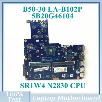 ZIWB0/B1/E0 LA-B102P Z SR1W4 N2830 CPU 5B20G46104 Za Lenovo B50-30 E50-30 Prenosni računalnik z Matično ploščo 100% Popolnoma Preizkušen, ki Delajo Dobro
