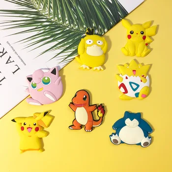 1pcs Pokemon Pikachu Jigglypuff Charmander Hladilnik Nalepke Doma Dekor DIY Igrača Kawaii Anime Pokémon Nalepke Božična Darila