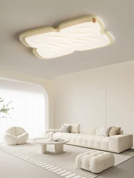 2023 Nordijska LED Stropna Svetilka Se Uporablja Za Jedilnico, Spalnica, Dnevna Kuhinja Pearl White Zatemniti Daljinskim upravljalnikom Doma Dekoracijo