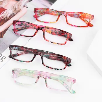 Ženske Prenosni Elegantno Letnik Obravnavi Očala Očala Ultra Lahek Okvir Zaščito Za Oči