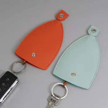 Avto Ključ Primeru Pullable Mini Kompaktna Tipka Primeru Velike Zmogljivosti za Moške in Ženske Vrečko za Shranjevanje Keychain Obesek
