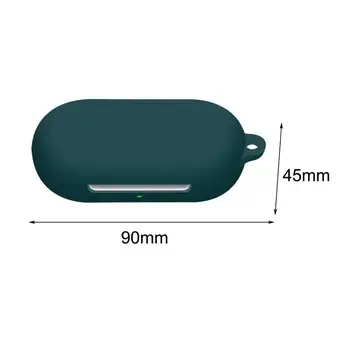 Preprost Silikona Primeru Prilagodljiv Kompakten Silikonski Pokrov TWS Bluetooth Slušalke Kritje Zaščitnik Zaščitni Rokav