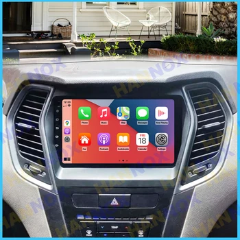 Za Hyundai Santa Fe 3 2013 - 2016 Avto Radio Večpredstavnostna Video Predvajalnik Navigacija stereo GPS, Android Auto Carplay WIFI FM RDS, DSP