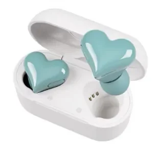 Novi Originalni Bluetooth Brezžične Slušalke Srce Oblikovane Slušalke Ženska Slušalke Visoke Kakovosti Srce Čepkov Dekle Darilo Vroče Prodaje